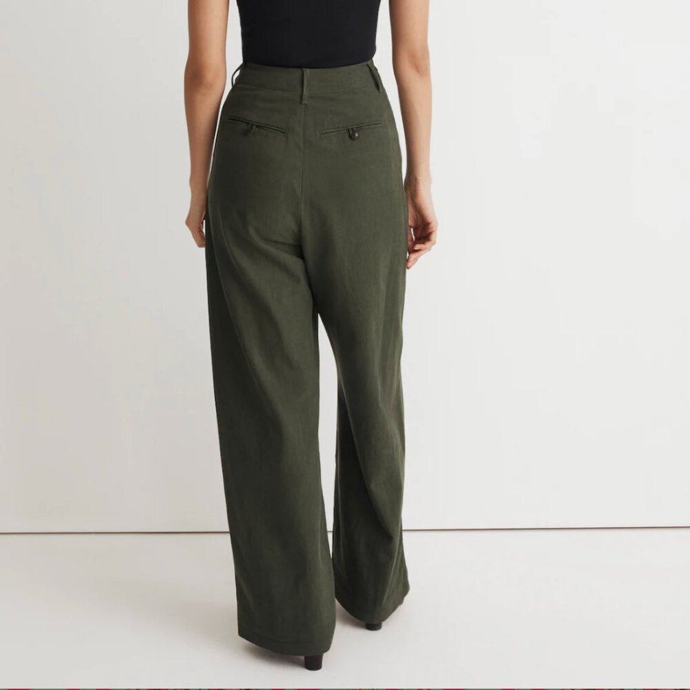 Madewell The Petite Harlow Wide-Leg Pant - Picture 4 of 6